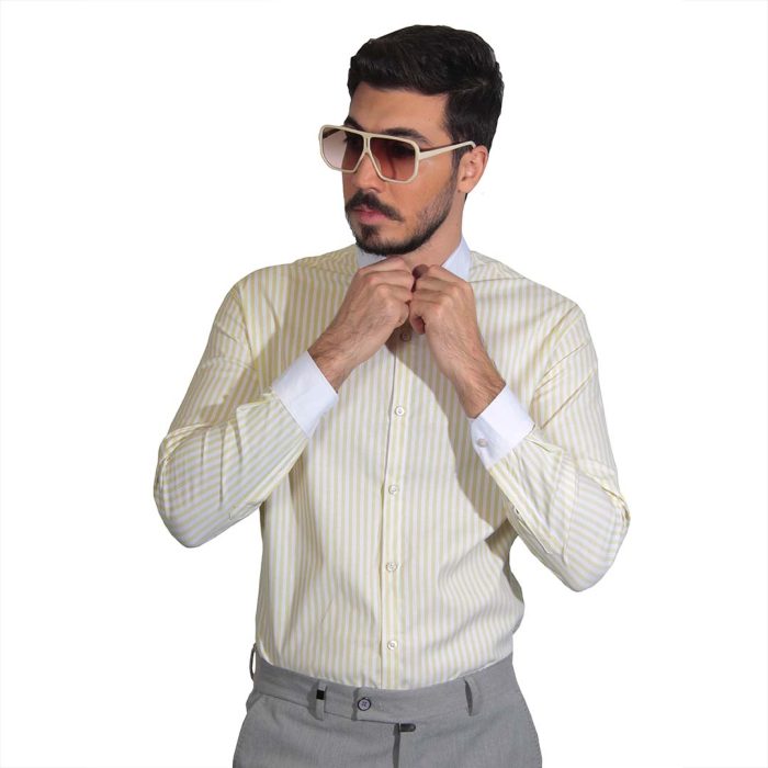 جدید ترین مدل پیراهن مردانه رنگ روشن